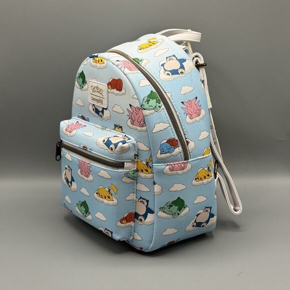 Loungefly Pokemon Sleeping Characters Mini Backpack NEW main image 4